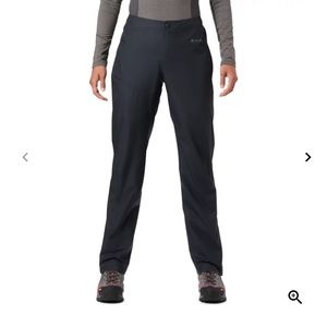NWT Mountain Hardwear Black Exposure/2 Gore-Tex Paclite Pant